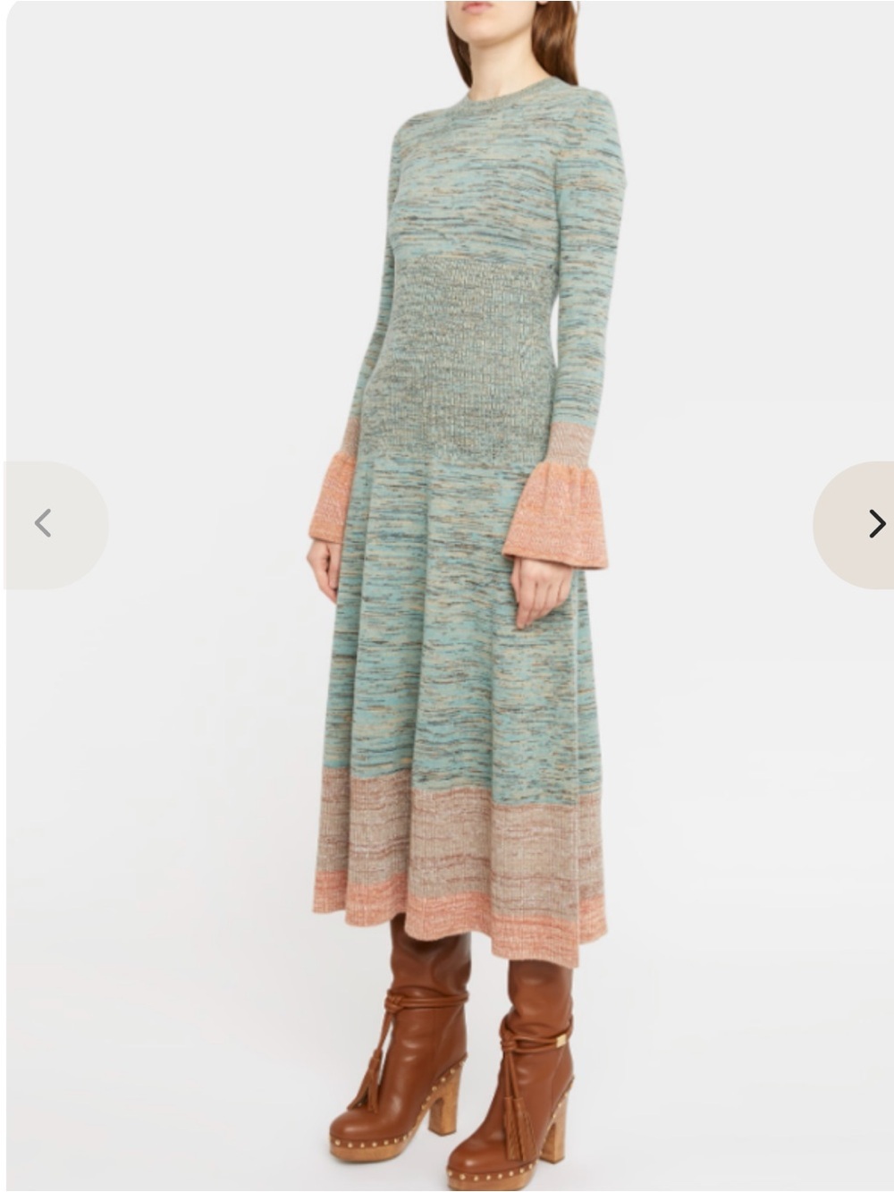 Ulla Johnson Nathalie Knit Midi Dress